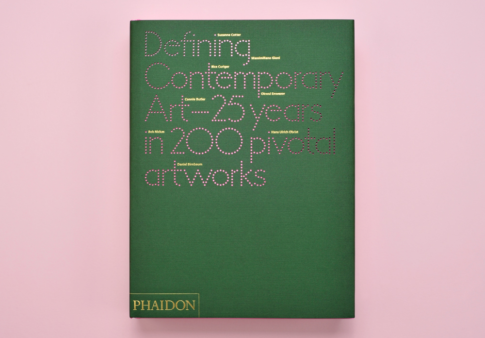 Design_Project_Phaidon_Publication_01 Defining Contemporary Art book cover